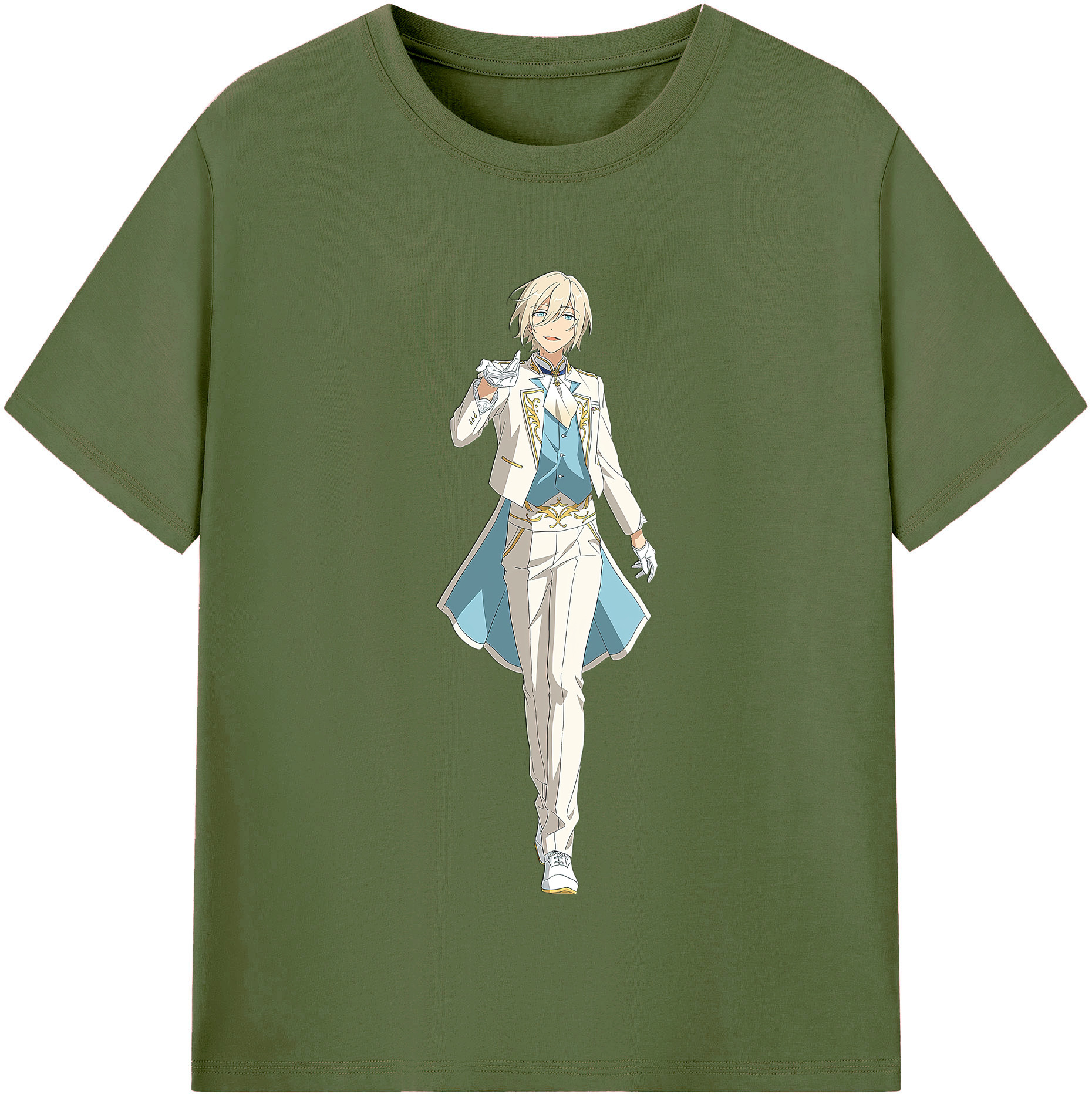 （画像用） あんさんぶるスターズ! Ensemble Stars 綿100％半袖Tシャツ（フロントプリント）